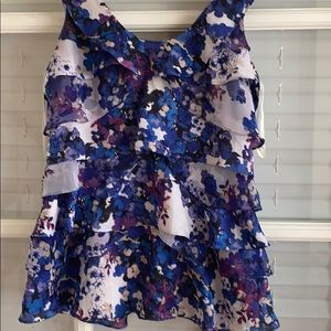 Multi color dressy tank top